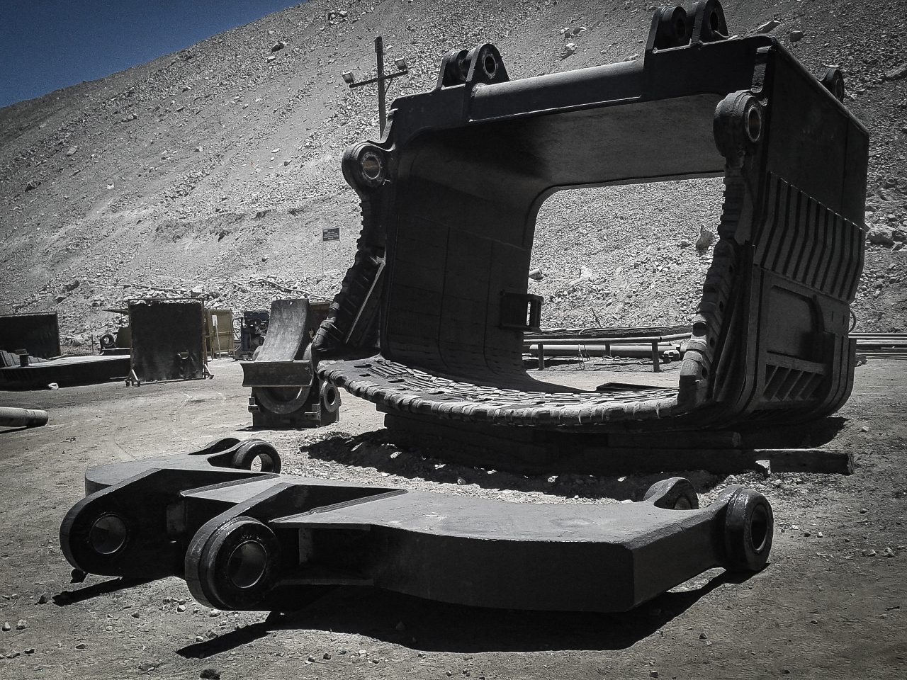 metcom-reparacion estructural cucharon p&h